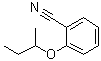 2-(1-甲基丙氧基)苯甲腈分子结构 (CAS 902093-85-0)