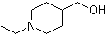 1-乙基哌啶-4-甲醇分子结构 (CAS 90226-87-2)