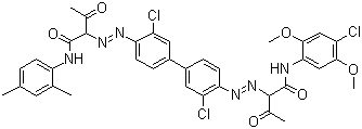 颜料黄 176分子结构 (CAS 90268-24-9)