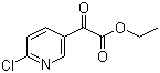 6-氯-3-吡啶基乙醛酸乙酯分子结构 (CAS 902837-55-2)