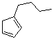 丁基环戊二烯分子结构 (CAS 90317-56-9)