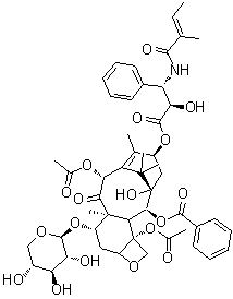Cephalomannine-7-xyloside molecular structure (CAS 90352-19-5)