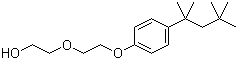 structure of CAS# 9036-19-5, 2-(2-[4-(1,1,3,3-Tetramethylbutyl)phenoxy]ethoxy)ethanol;Triton X-114