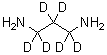结构式 CAS# 90375-98-7, 1,3-丙二胺-1,1,2,2,3,3-d<sub>6</sub>