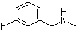 3-氟-N-甲基苄胺分子结构 (CAS 90389-84-7)