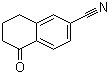 6-氰基-1-四氢萘酮分子结构 (CAS 90401-84-6)