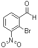 2-溴-3-硝基苯甲醛分子结构 (CAS 90407-21-9)