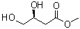 (S)-3,4-二羟基丁酸甲酯分子结构 (CAS 90414-36-1)