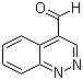 4-噌啉甲醛分子结构 (CAS 90418-57-8)