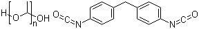 异氰酸预聚合物分子结构 (CAS 9048-57-1)
