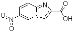 6-硝基咪唑并[1,2-a]吡啶-2-羧酸分子结构 (CAS 904805-51-2)