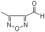 4-甲基-1,2,5-噁二唑-3-甲醛分子结构 (CAS 90507-35-0)