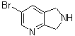 3-Bromo-6,7-dihydro-5H-pyrrolo[3,4-b]pyridine molecular structure (CAS 905273-36-1)