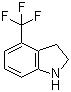 结构式 CAS# 905274-07-9, 4-三氟甲基吲哚啉