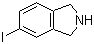 结构式 CAS# 905274-25-1, 5-碘-2,3-二氢-1H-异吲哚