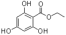 结构式 CAS# 90536-74-6, 2,4,6-三羟基苯甲酸乙酯