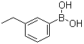 3-乙基苯硼酸分子结构 (CAS 90555-65-0)