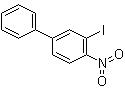 3-碘-4-硝基联苯分子结构 (CAS 905920-49-2)