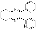 顺式-1,2-二[(2-吡啶基亚甲基)氨基]环己烷分子结构 (CAS 90605-88-2)