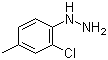 2-氯-4-甲基苯肼分子结构 (CAS 90631-70-2)
