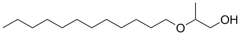 2-十二烷氧基丙醇分子结构 (CAS 9064-14-6)