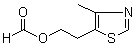 4-甲基-5-噻唑乙醇 5-甲酸酯分子结构 (CAS 90731-56-9)