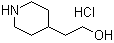 结构式 CAS# 90747-17-4, 4-哌啶乙醇盐酸盐