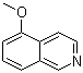 5-甲氧基异喹啉分子结构 (CAS 90806-58-9)