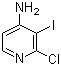 结构式 CAS# 909036-46-0, 2-氯-3-碘-4-吡啶胺