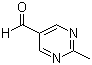 2-甲基-5-嘧啶甲醛分子结构 (CAS 90905-33-2)