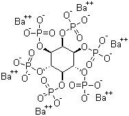 Barium phytate molecular structure (CAS 90940-73-1)