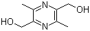 3,6-二甲基-2,5-吡嗪二甲醇分子结构 (CAS 909708-65-2)