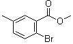 2-Bromo-5-methylbenzoic acid methyl ester molecular structure (CAS 90971-88-3)