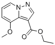 Ethyl 4-methoxypyrazolo[1,5-a]pyridine-3-carboxylate molecular structure (CAS 909717-95-9)