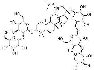 人参皂苷 Ra3分子结构 (CAS 90985-77-6)