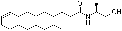 (Z)-(S)-N-((2-Hydroxy-1-methyl)ethyl)-9-octadecenamide molecular structure (CAS 909891-90-3)