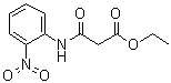 3-[(2-硝基苯基)氨基]-3-氧代丙酸乙酯分子结构 (CAS 91088-48-1)