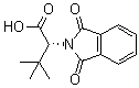 (R)-2-(1,3-二氢-1,3-二氧代-2H-异吲哚-2-基)-3,3-二甲基丁酸分子结构 (CAS 911137-05-8)