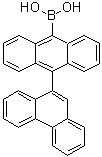 [10-(Phenanthren-9-yl)anthracen-9-yl]boronic acid molecular structure (CAS 911390-70-0)