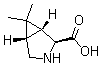(1R,2S,5S)-6,6-二甲基-3-氮杂双环[3.1.0]己烷-2-羧酸分子结构 (CAS 911835-76-2)