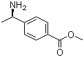 4-[(1R)-1-氨基乙基]苯甲酸甲酯分子结构 (CAS 912342-10-0)