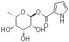6-Deoxy-alpha-L-talopyranose 1-(1H-pyrrole-2-carboxylate) molecular structure (CAS 912539-02-7)