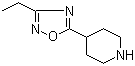 4-(3-乙基-1,2,4-恶二唑-5-基)哌啶分子结构 (CAS 912761-48-9)