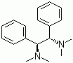 结构式 CAS# 91361-07-8, (1S,2S)-N,N,N',N'-四甲基-1,2-二苯基乙烷-1,2-二胺