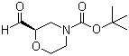 结构式 CAS# 913642-85-0, (R)-N-叔丁氧羰基-2-吗啉甲醛