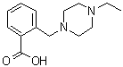 2-[(4-Ethyl-1-piperazinyl)methyl]benzoic acid molecular structure (CAS 914349-54-5)