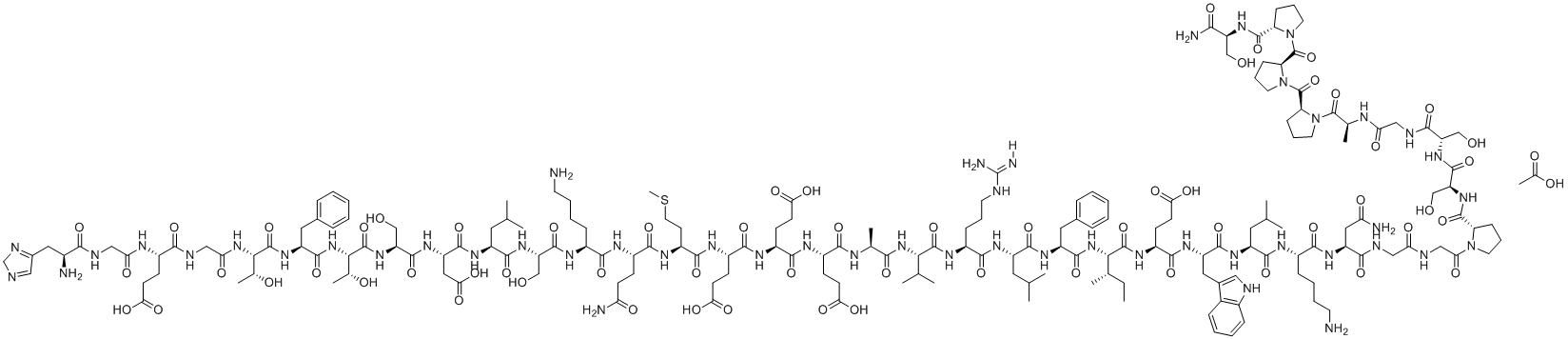 Exendin-4 (Acetate) molecular structure (CAS 914454-01-6)
