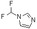 1-(二氟甲基)-1H-咪唑分子结构 (CAS 91459-68-6)