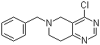 6-Benzyl-4-chloro-5,6,7,8-tetrahydropyrido[4,3-d]pyrimidine molecular structure (CAS 914612-23-0)