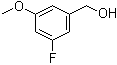 3-氟-5-甲氧基苯甲醇分子结构 (CAS 914637-27-7)